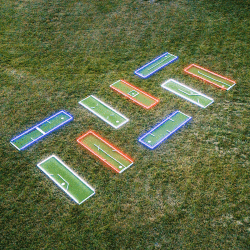 9 holes with LED 1740692410 Portable Mini Golf